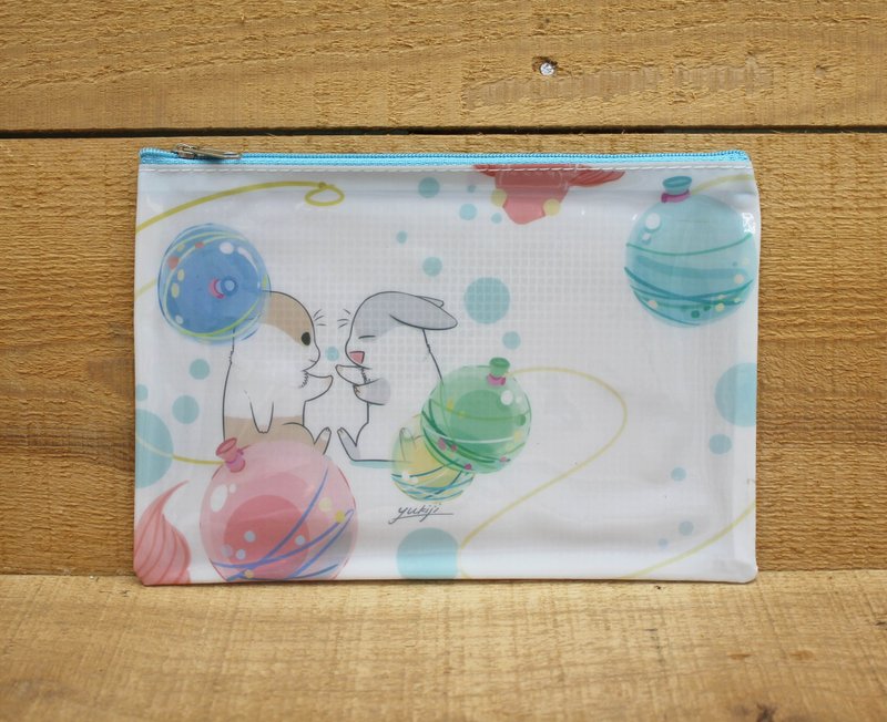 【拉链袋】 ㄇㄚˊ几中拉链袋(彩色气球)940810 - 化妆包/杂物包 - 塑料 透明