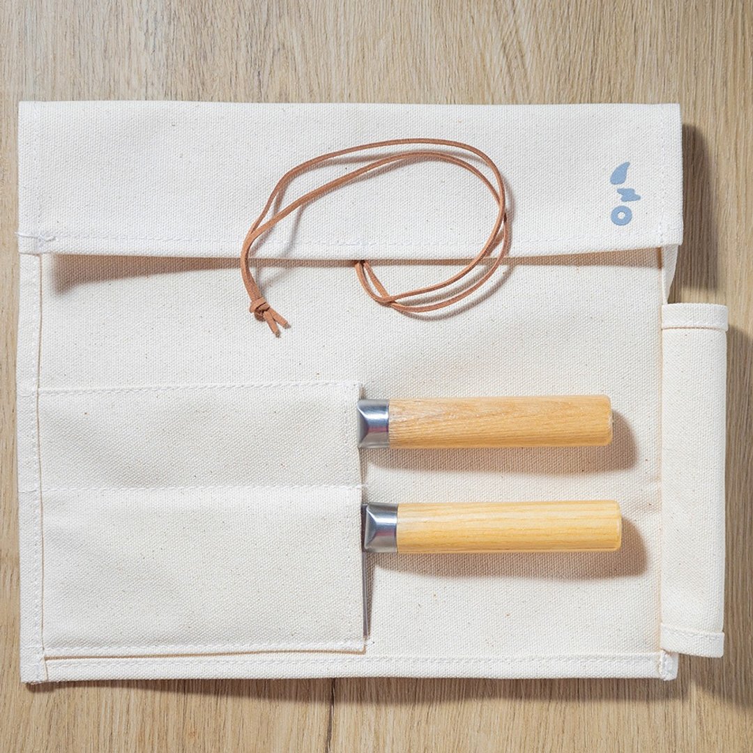 叶添-配件系列 轻生活-小帆布刀具收纳袋(不含刀具) - 其他 - 棉 