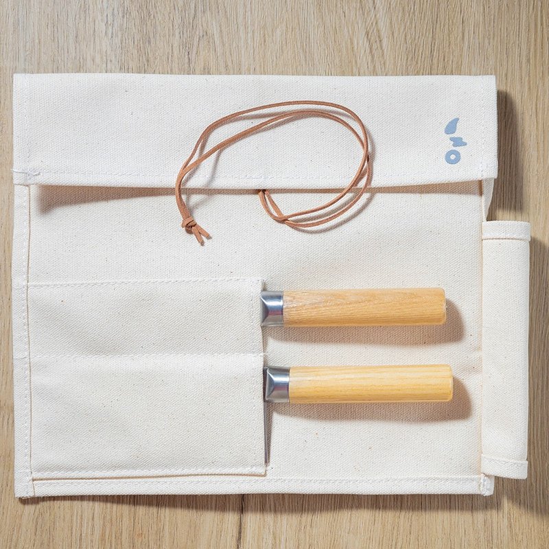 叶添-配件系列 轻生活-小帆布刀具收纳袋(不含刀具) - 其他 - 棉．麻 
