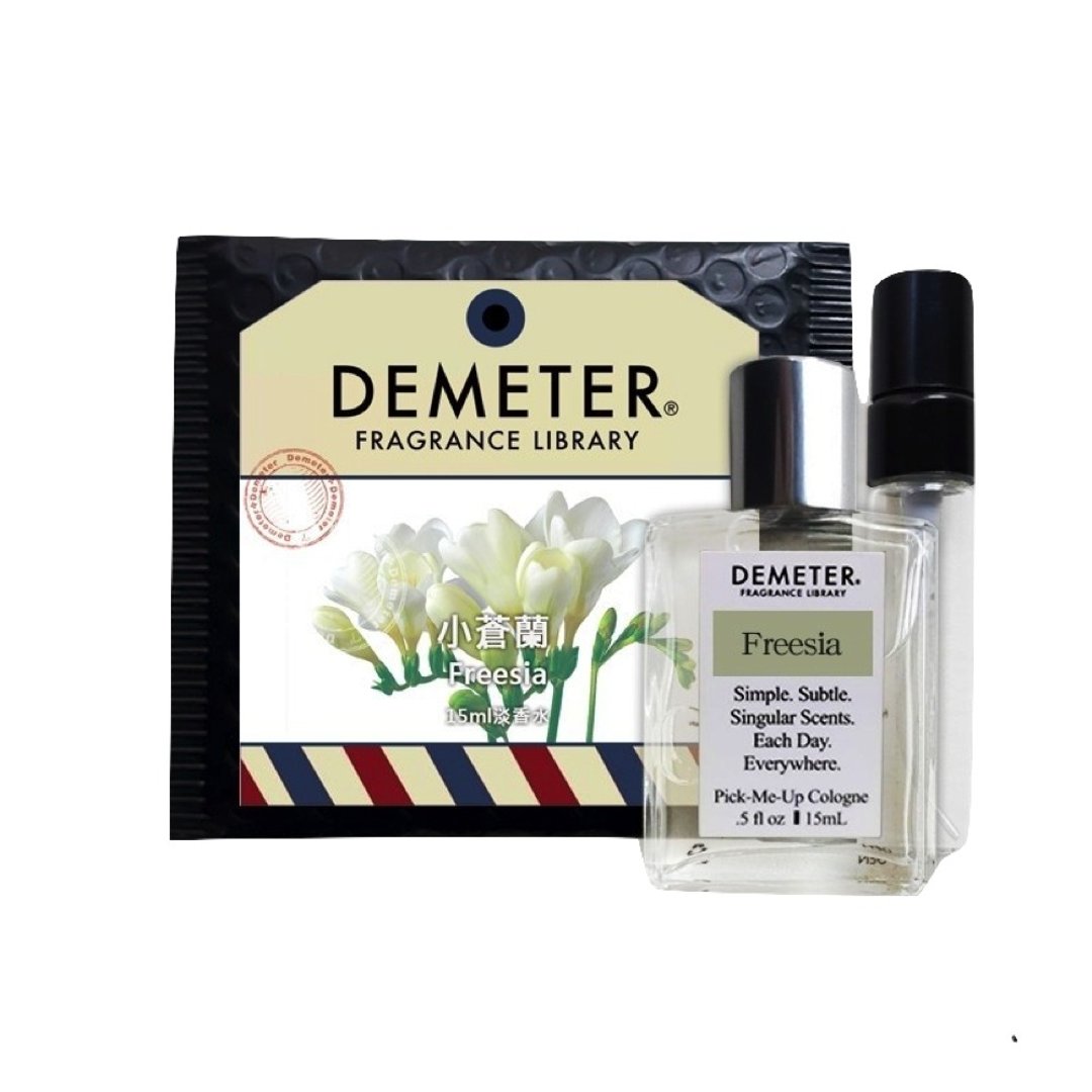 Demeter 【小苍兰】 Freesia 15ml 抹式+5ml瓶组合 - 香水/香膏 - 玻璃 粉红色