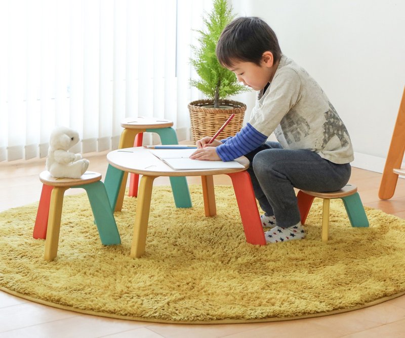 旭川家具 ISAMIYA pon 桌子 - 餐桌/书桌 - 木头 咖啡色