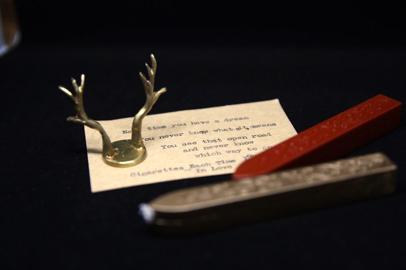 Brave 鹿角 | 手工封蜡章 |  封蜡礼盒 Wax Seal  沾水笔笔搁 - 印章/印台 - 铜/黄铜 