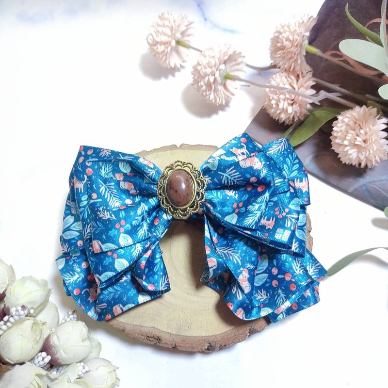 庆典系列-手作弹簧夹鸭嘴夹 - 发饰 - 其他材质 多色