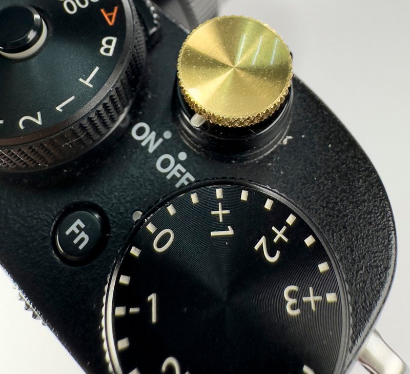 相机快门按钮 2 个装 高级精致铜材质快门释放按钮 - 相机 - 铜/黄铜 