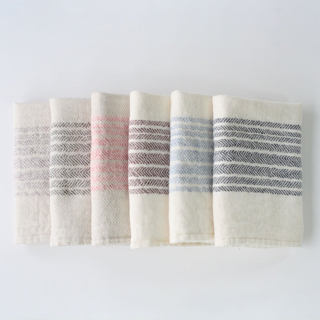 【kontex】日本Flax line系列有机棉长毛巾 (34x80 cm) - 其他 - 棉 多色