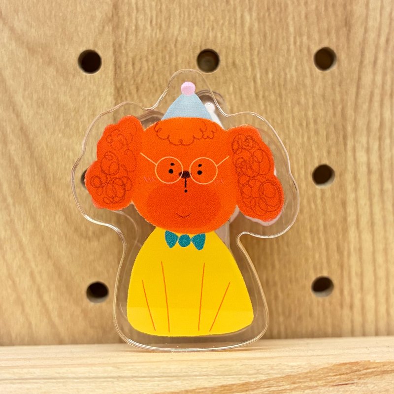 可爱亚克力文具夹系列 04 - 文件夹/资料夹 - 压克力 白色