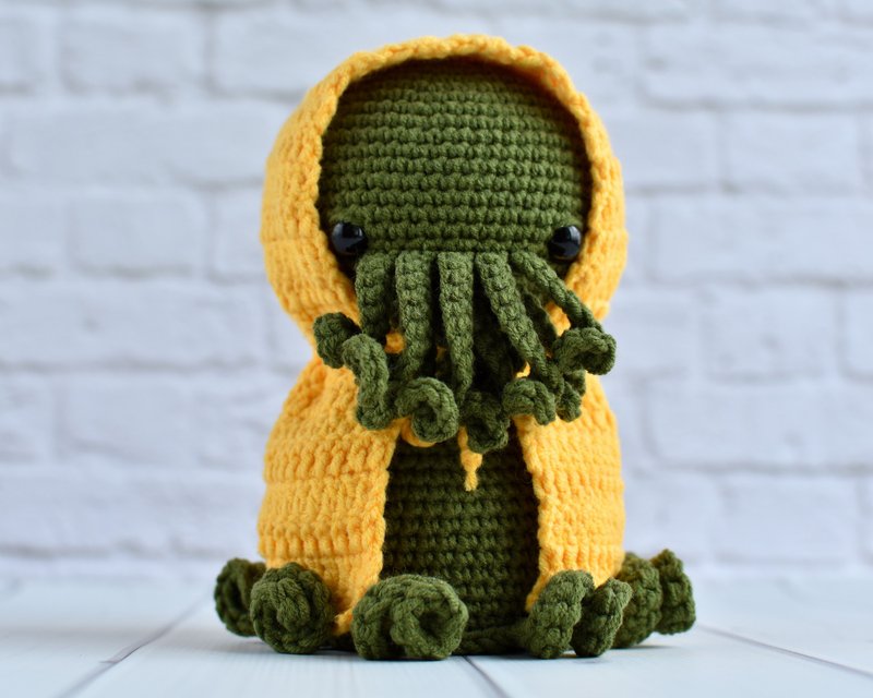 Hastur / King in Yellow / Horror plush / Cthulhu mythos / Lovecraft plush - 玩偶/公仔 - 棉．麻 