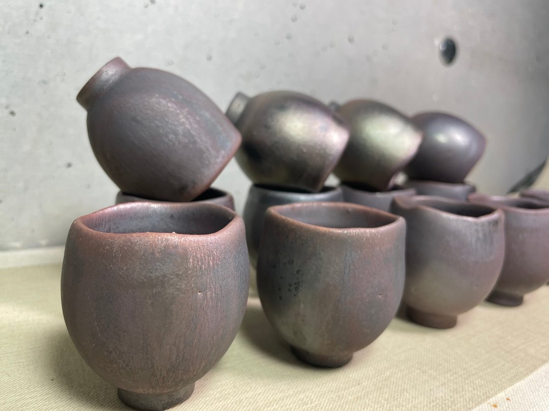 茶杯/柴烧/手工/手做/杨博戎 - 茶具/茶杯 - 陶 
