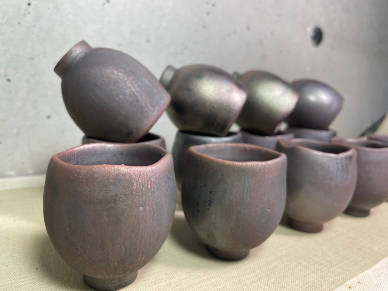 茶杯/柴烧/手工/手做/杨博戎 - 茶具/茶杯 - 陶 