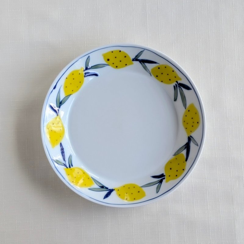 柠檬拼盘（大） - 浅碟/小碟子 - 陶 白色