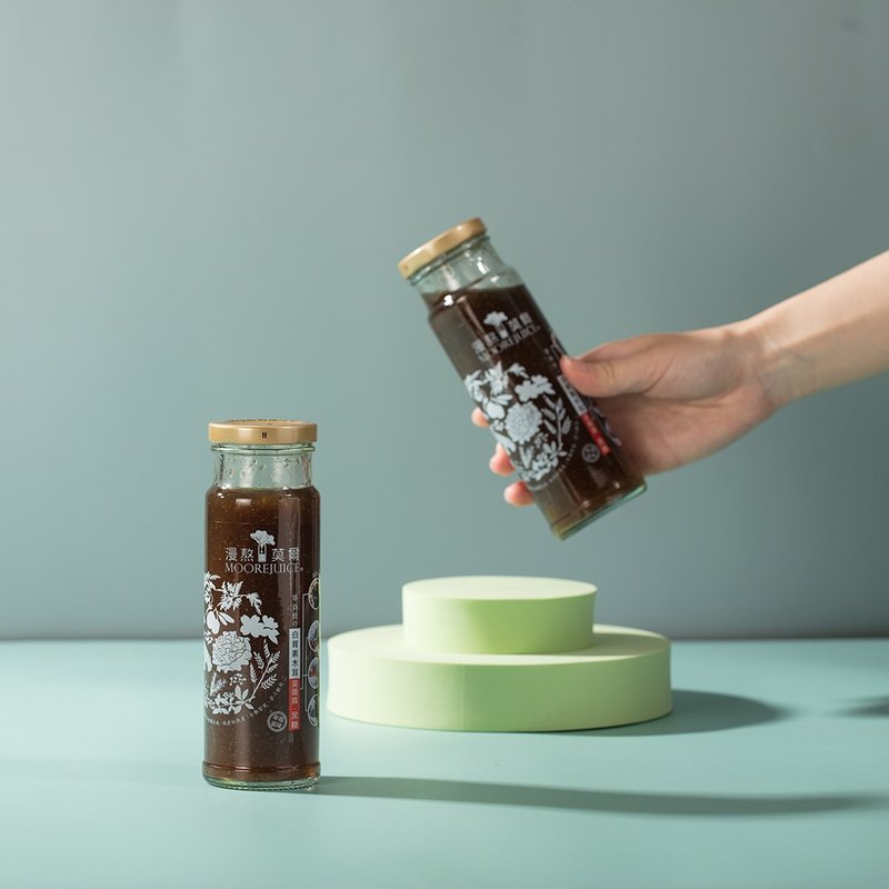 经典黑糖莫尔露/家庭组/送礼首选/健康饮品/白背黑木耳露(24入) - 健康/养生 - 玻璃 咖啡色