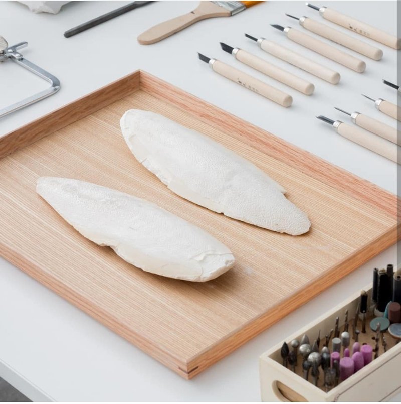 墨鱼骨倒模铸造金工耳环体验班 - 金工/饰品 - 其他金属 