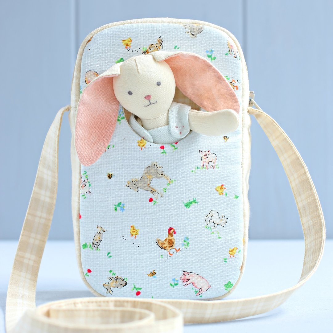 PDF Bag for Mini Doll Sewing Pattern - 手工艺教程/工具书 - 其他材质 