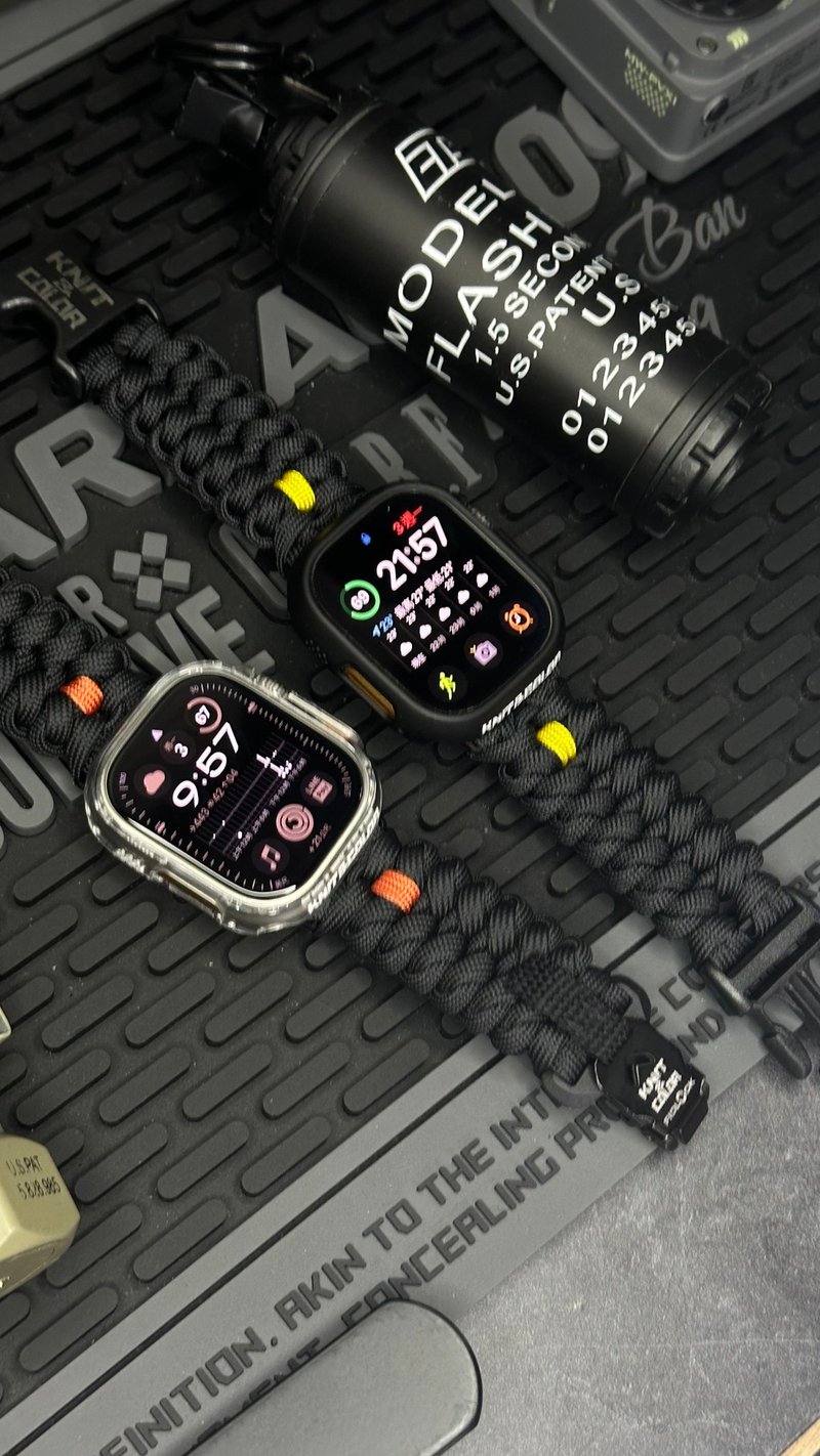 【定制】AppleWatch伞绳表带/Paracord watchband for Applewatch - 表带 - 尼龙 