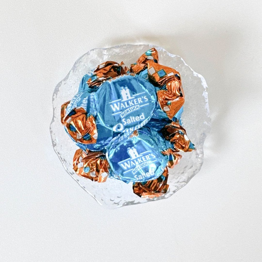 英国传统糖 | Salted Caramel Toffees 海盐焦糖太妃糖 - 零食/点心 - 其他材质 蓝色
