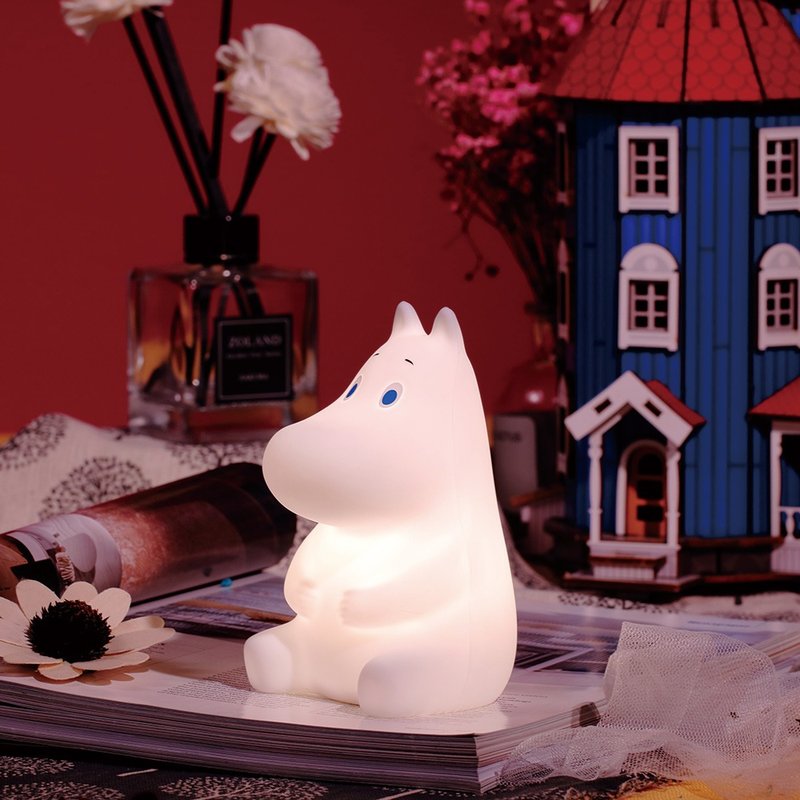 VIPO 噜噜米(姆明)硅胶QQ夜灯 (13cm) - 玩偶/公仔 - 塑料 多色