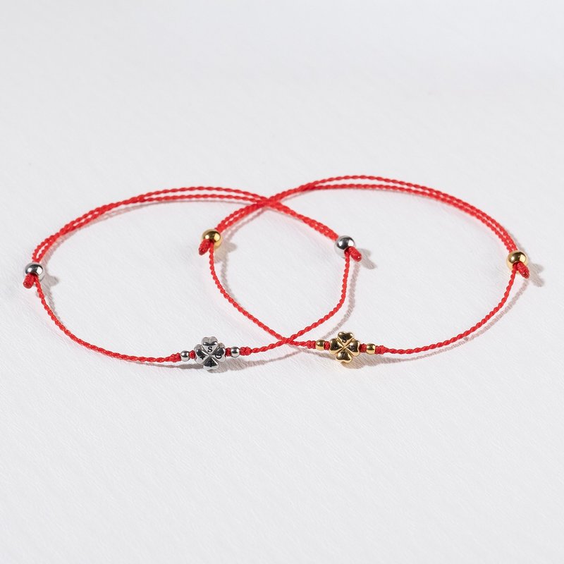 幸运蜡线脚环 D25004 - 手链/手环 - 其他材质 红色