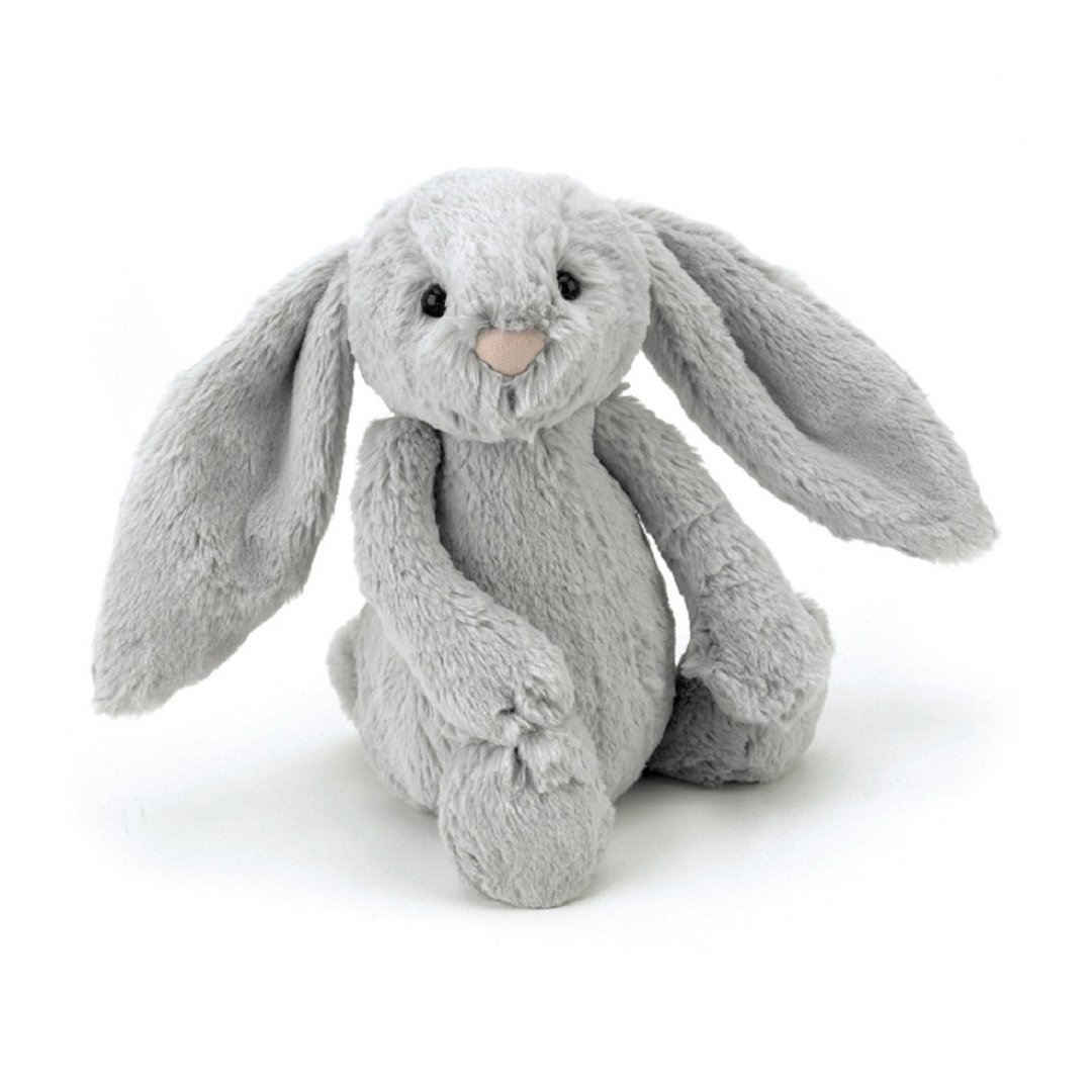Bashful Silver Bunny 云灰银兔 36cm - 玩偶/公仔 - 聚酯纤维 银色