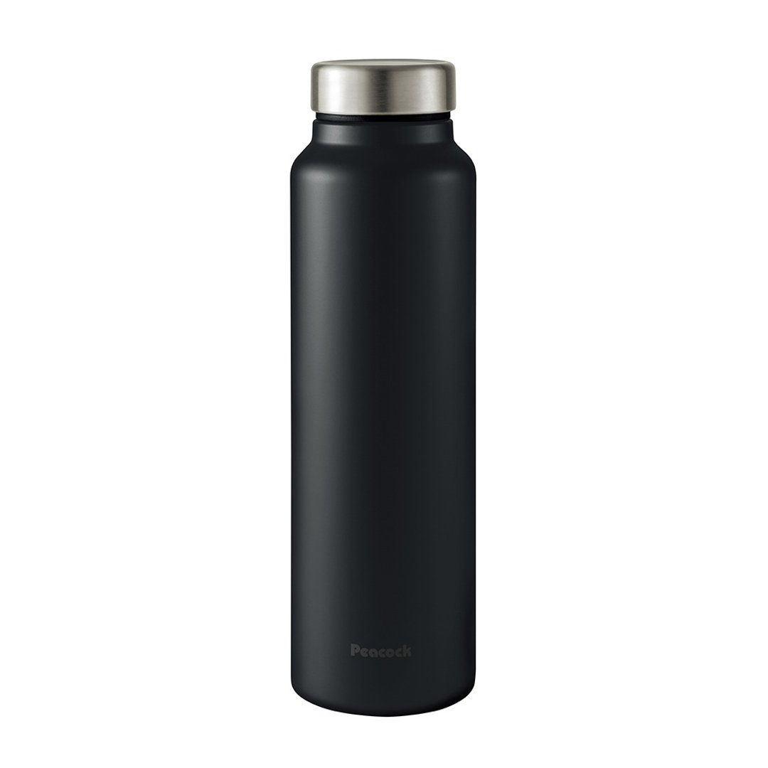 【孔雀Peacock】800ML 不锈钢保温杯 商务休闲 轻量化设计-消光黑 - 保温瓶/保温杯 - 不锈钢 黑色