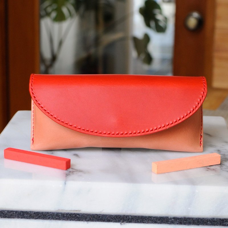 Large and simple eyeglass case No.2 Buttero - 其他 - 真皮 多色