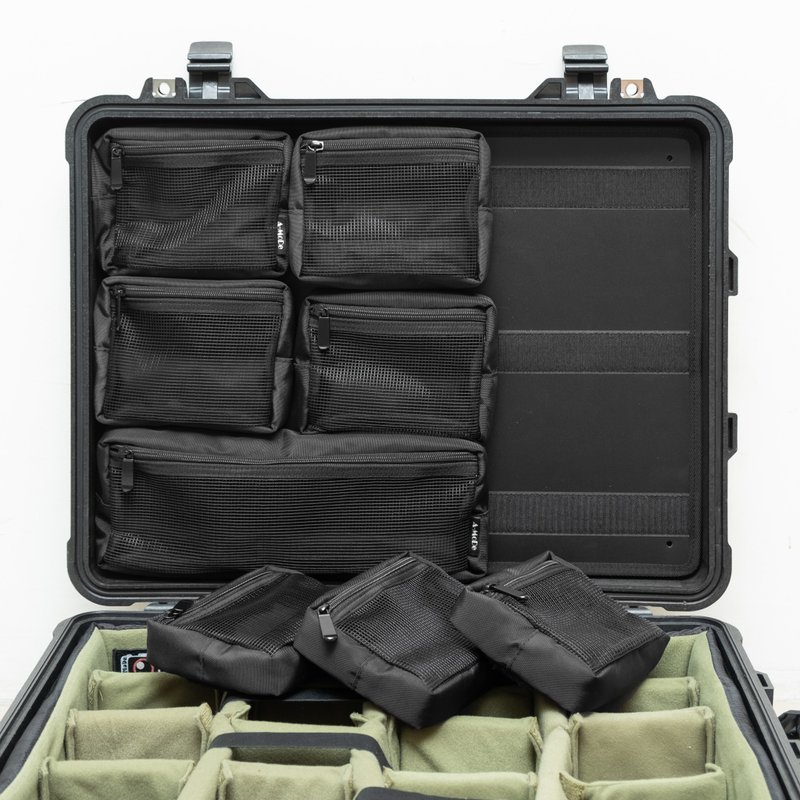 摄影师 易拆式整理网袋 LID1560MC8 合用Pelican1560 - 相机包/相机袋 - 防水材质 黑色