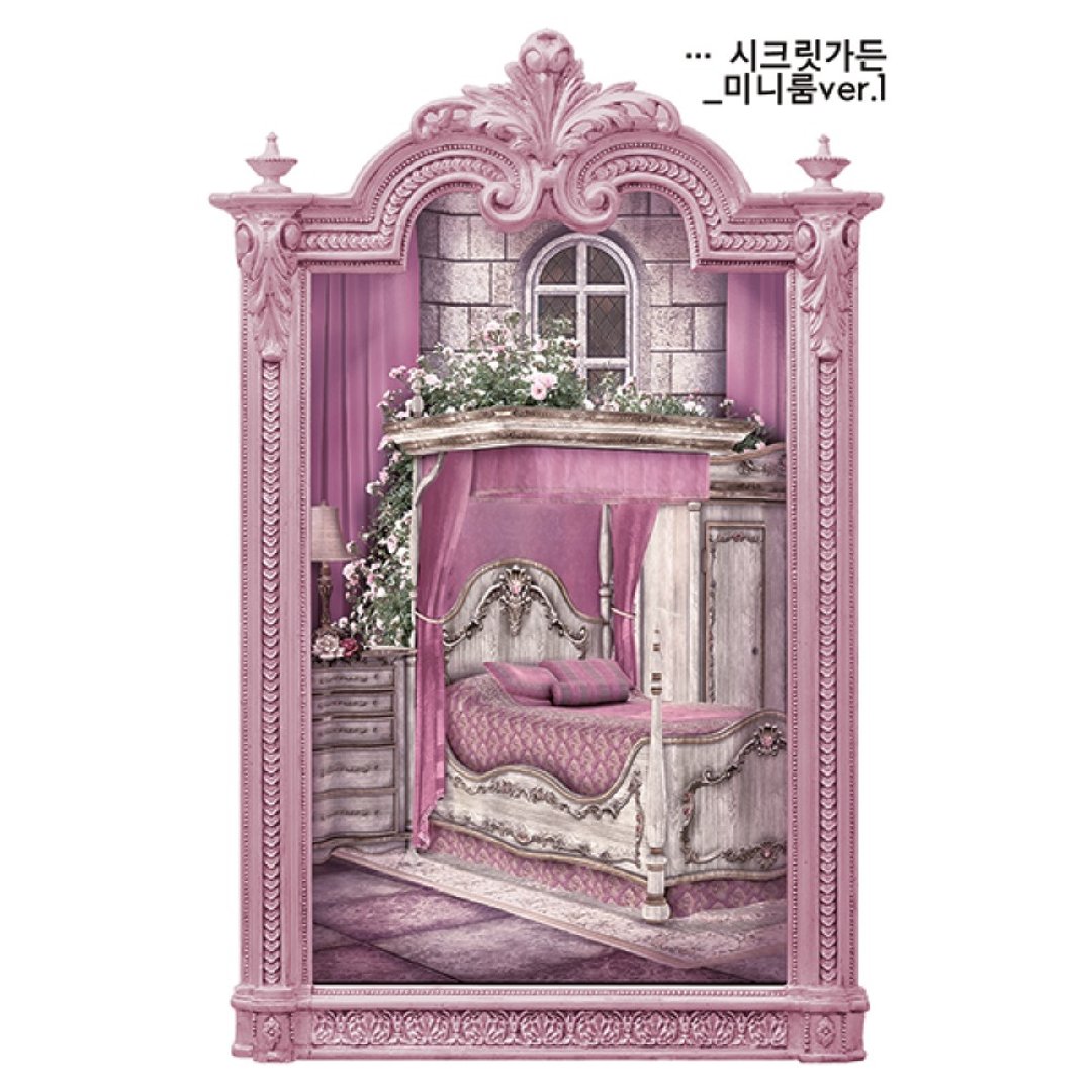 8款 - Secret Garden Mini (honne market) blackraccoon - 贴纸 - 纸 多色