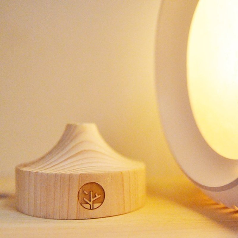 一郎木创 / 火山薰香器(低) - 香薰/精油/线香 - 木头 