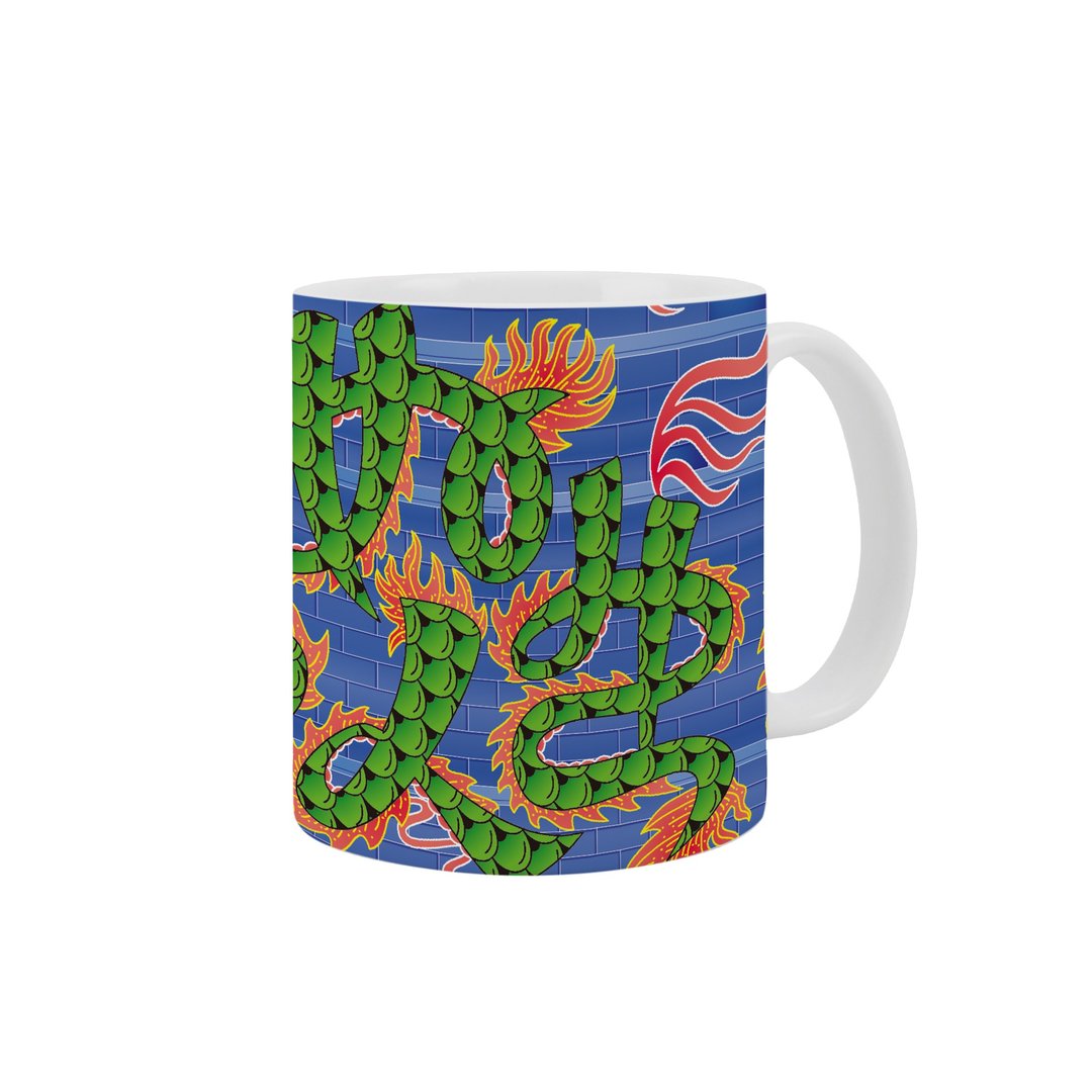 戏台马克杯 - 其他杯子 - 陶 蓝色