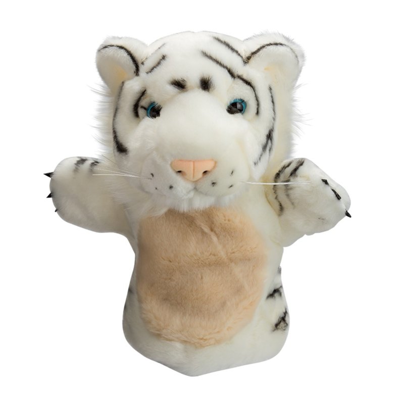 六福村x六福庄 白老虎手偶 官方直营 动物明星系列 - 玩偶/公仔 - 其他材质 