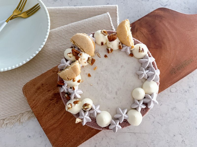 5/4【手作母亲节蛋糕】芋泥满满花园蛋糕 - 美食 - 新鲜食材 