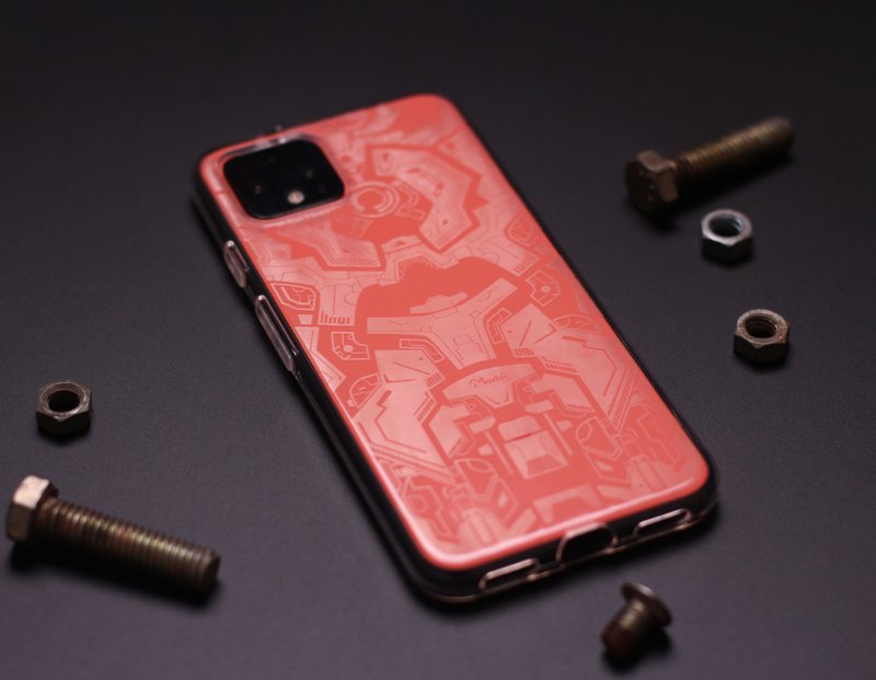 防摔保护壳 光雕系列-暴风机甲 ASUS,HTC,三星,SONY,小米 手机壳 - 手机壳/手机套 - 塑料 透明