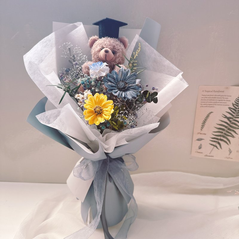 毕业花花束、干燥花花束、香氛花束、定制化花束 - 干燥花/捧花 - 植物．花 多色