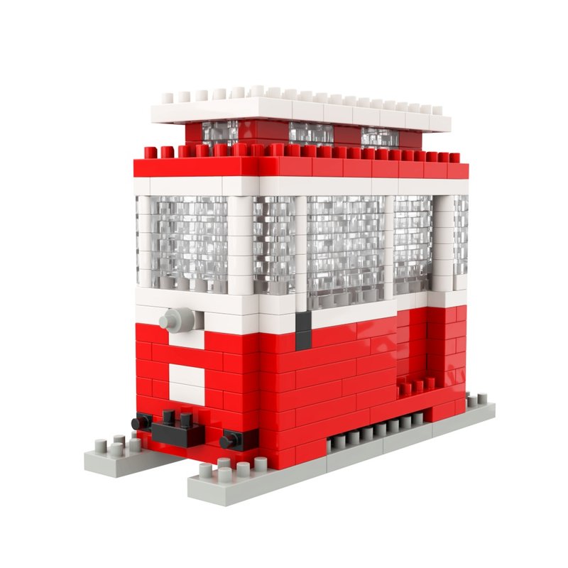 Archbrick 釜山天空胶囊列车 Pixel 积木 Nanoblock - 玩偶/公仔 - 塑料 多色