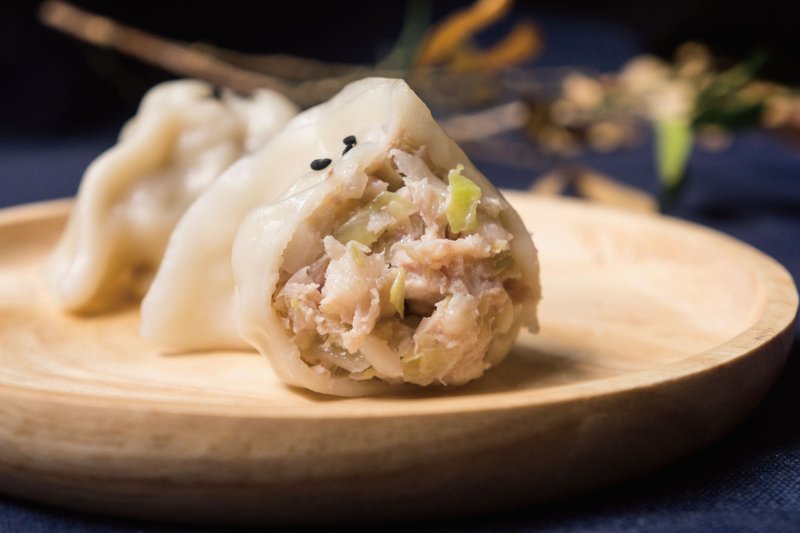 【优惠包邮】高丽菜猪肉50颗/韭菜猪肉水饺50颗/关庙面1盒 - 熟食小吃 - 其他材质 黄色