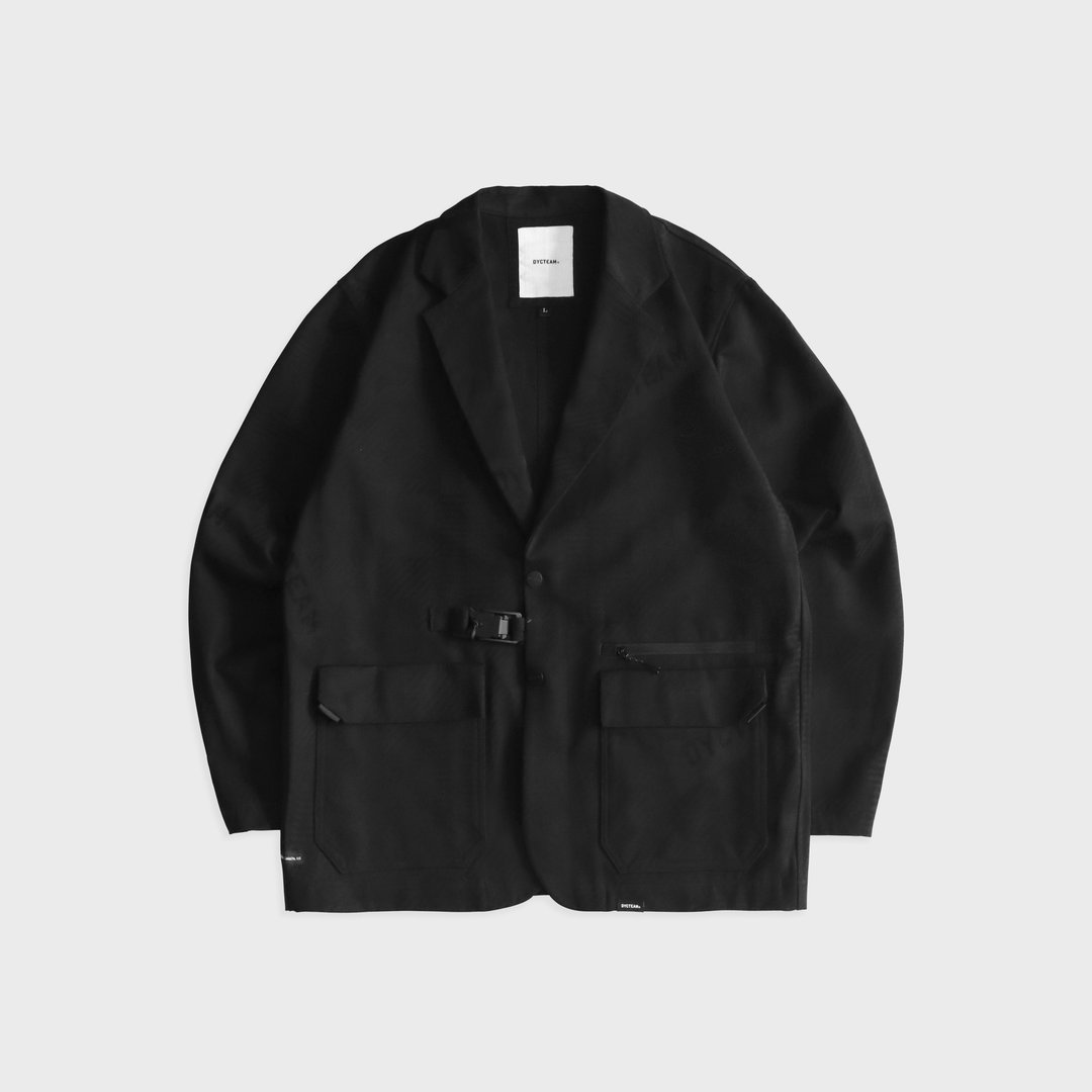 DYCTEAM - D-CODE blazer - 男装西装外套 - 其他材质 黑色