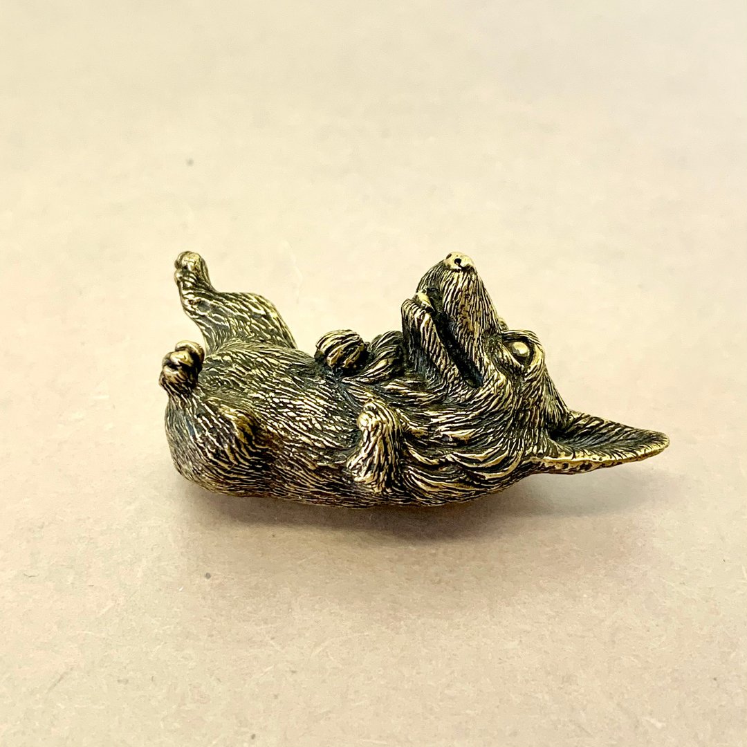 【定制】宠物狗狗 写实摆件订制 - 摆饰 - 贵金属 金色