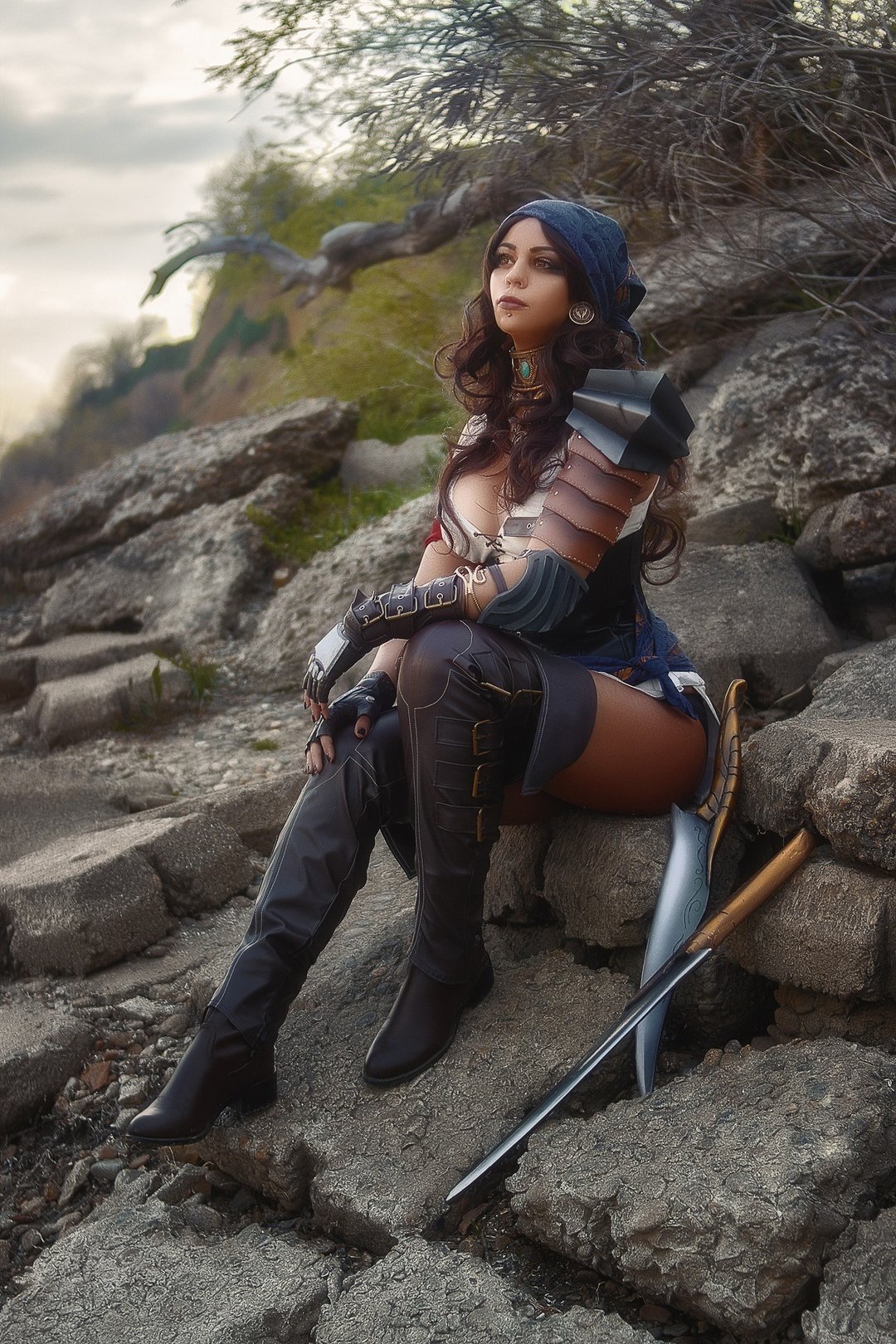 Isabela Dragon Age 2 inspired full cosplay costume - 其他 - 其他材质 白色