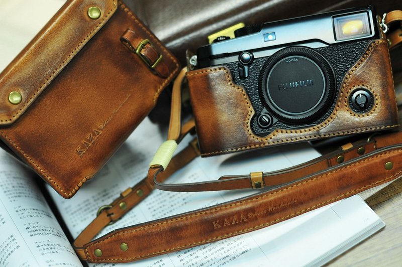 FUJIFILM Xpro2 相机皮套 Xpro2 相机包 - 相机 - 真皮 