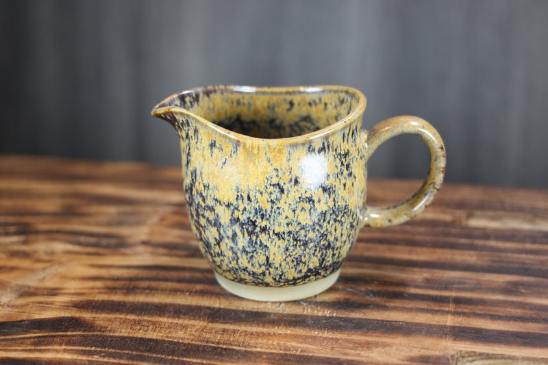 【沐春生活】200ml 泥浆 天目釉 茶海 公道杯 莺歌名家叶敏祥作 - 茶具/茶杯 - 瓷 