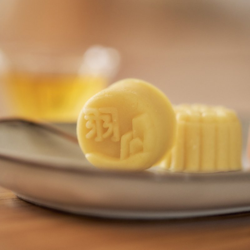 羽曦堂【入口即化顶级创意绿豆糕】原味冰豆糕-12入 (奶素) - 零食/点心 - 其他材质 绿色
