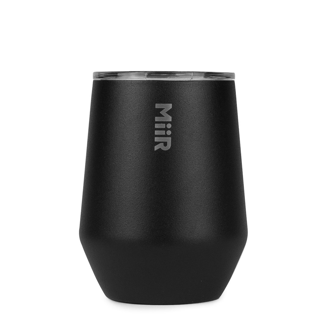 MiiR 10oz/295ml Stainless Steel Insulated Wine Tumbler Black - 酒杯/酒器 - 不锈钢 黑色