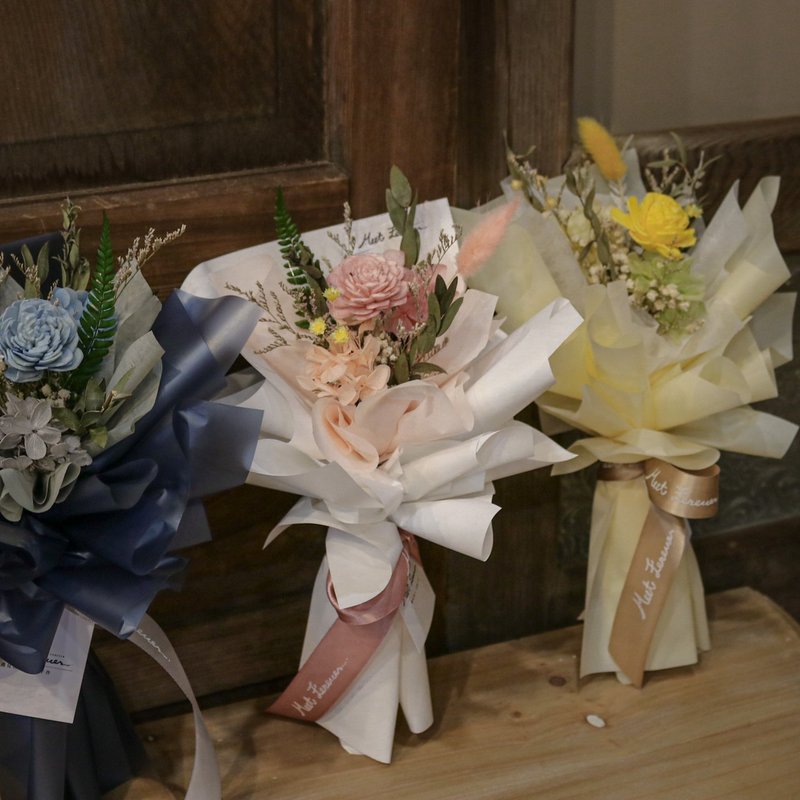 【遇见恒久】现实的浪漫干燥花小花束 共5款 - 干燥花/捧花 - 植物．花 