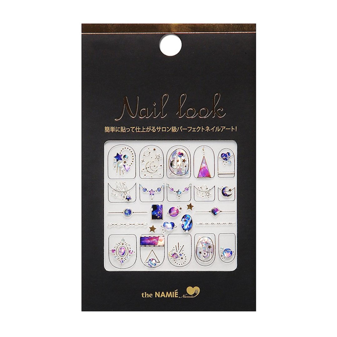 【 DIY 美甲】Nail Look 美甲装饰艺术贴纸 再见银河 - 指甲油/指甲贴 - 纸 金色