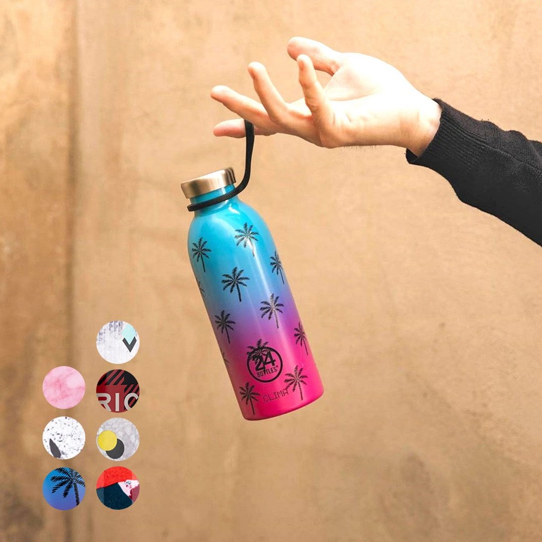 24Bottles 不锈钢双层保温/保冷瓶 500ml / 时光系列 - 保温瓶/保温杯 - 不锈钢 多色