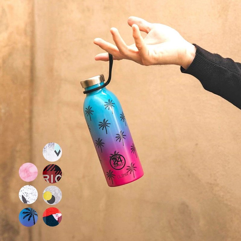 24Bottles 不锈钢双层保温/保冷瓶 500ml / 时光系列 - 保温瓶/保温杯 - 不锈钢 多色