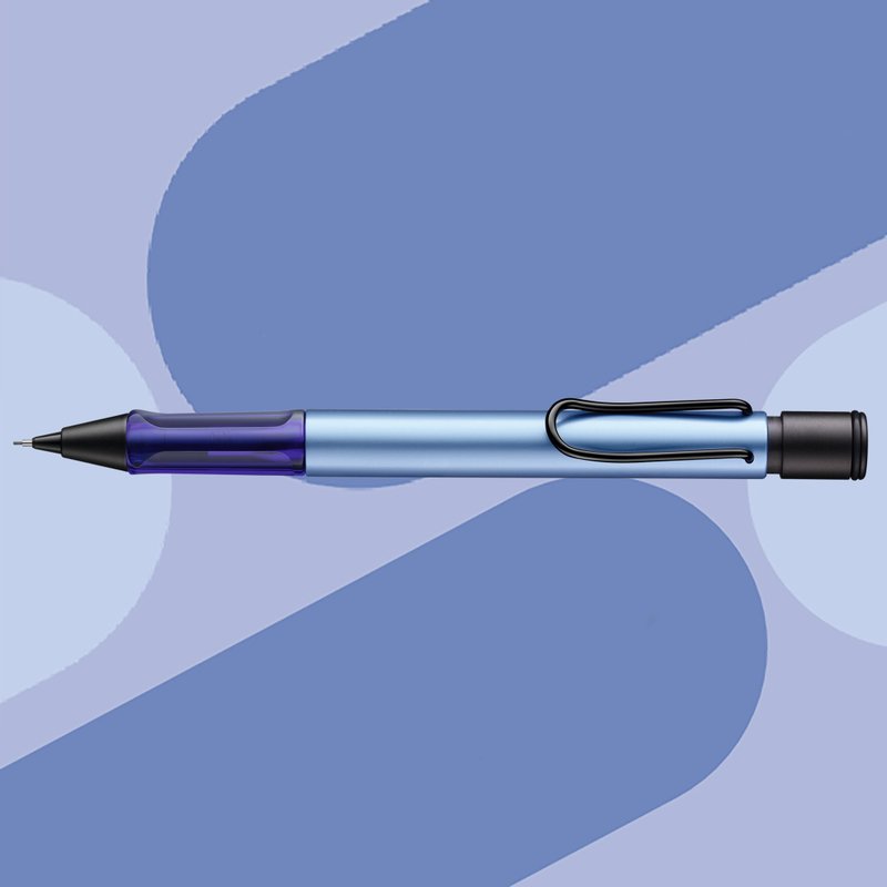 【雷雕刻字】LAMY 自动铅笔 限量单盒 / AL star 2024新色-冰霜蓝 - 铅笔/自动铅笔 - 铝合金 蓝色