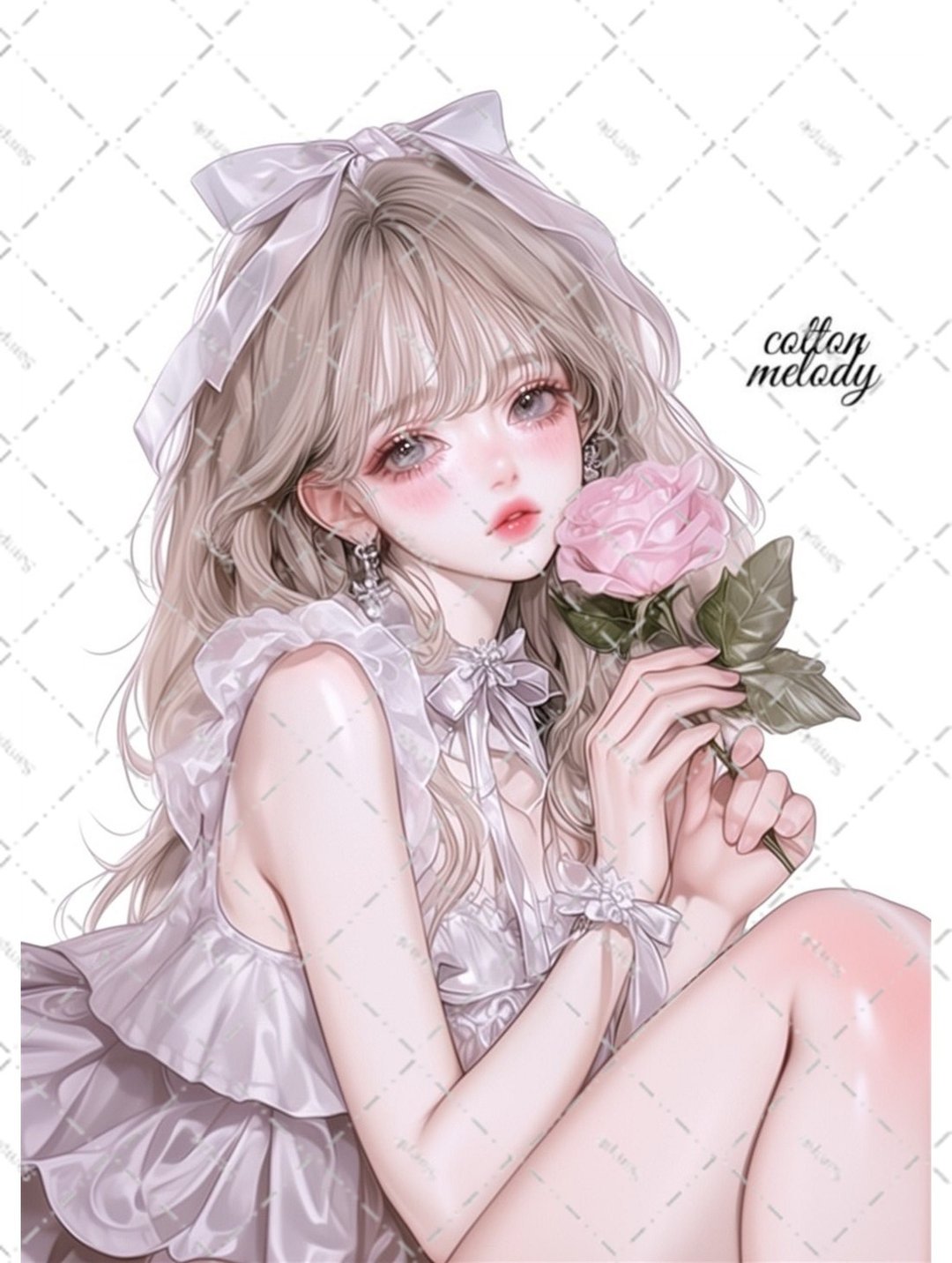原创贴纸 no.5608 人物贴纸 原创贴纸 人物贴纸 女孩贴纸 原创人物贴纸 - 贴纸 - 纸 