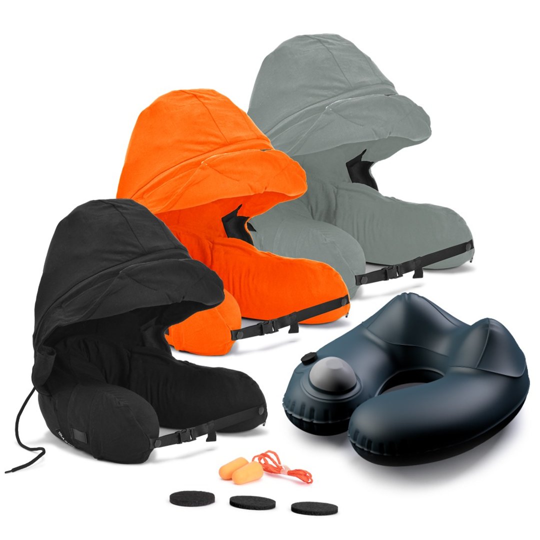 Somnus Travel Pillow 咕咕旅行枕-按压充气版 - 颈枕/旅行枕 - 其他材质 多色