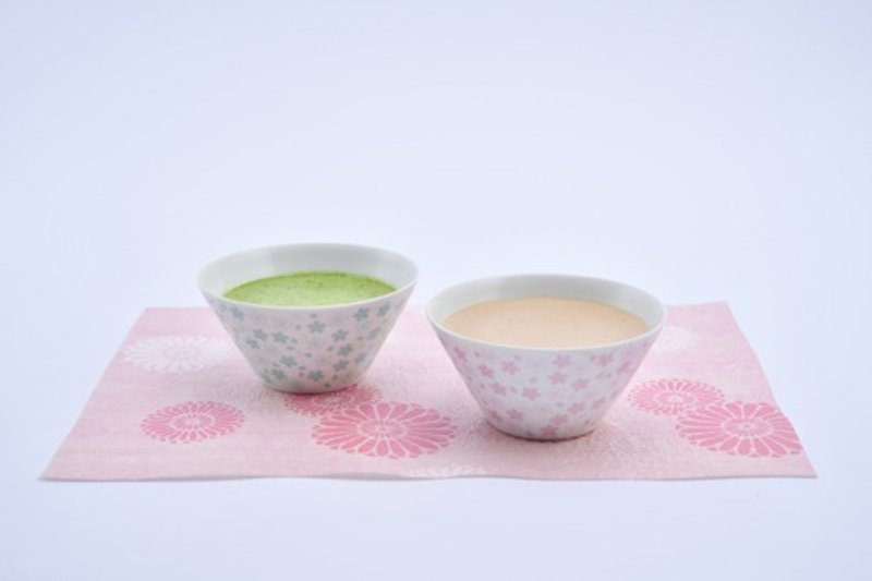 SAKURA MOTIF MULTI BOWL  (PALE BLUE) - 碗 - 瓷 蓝色