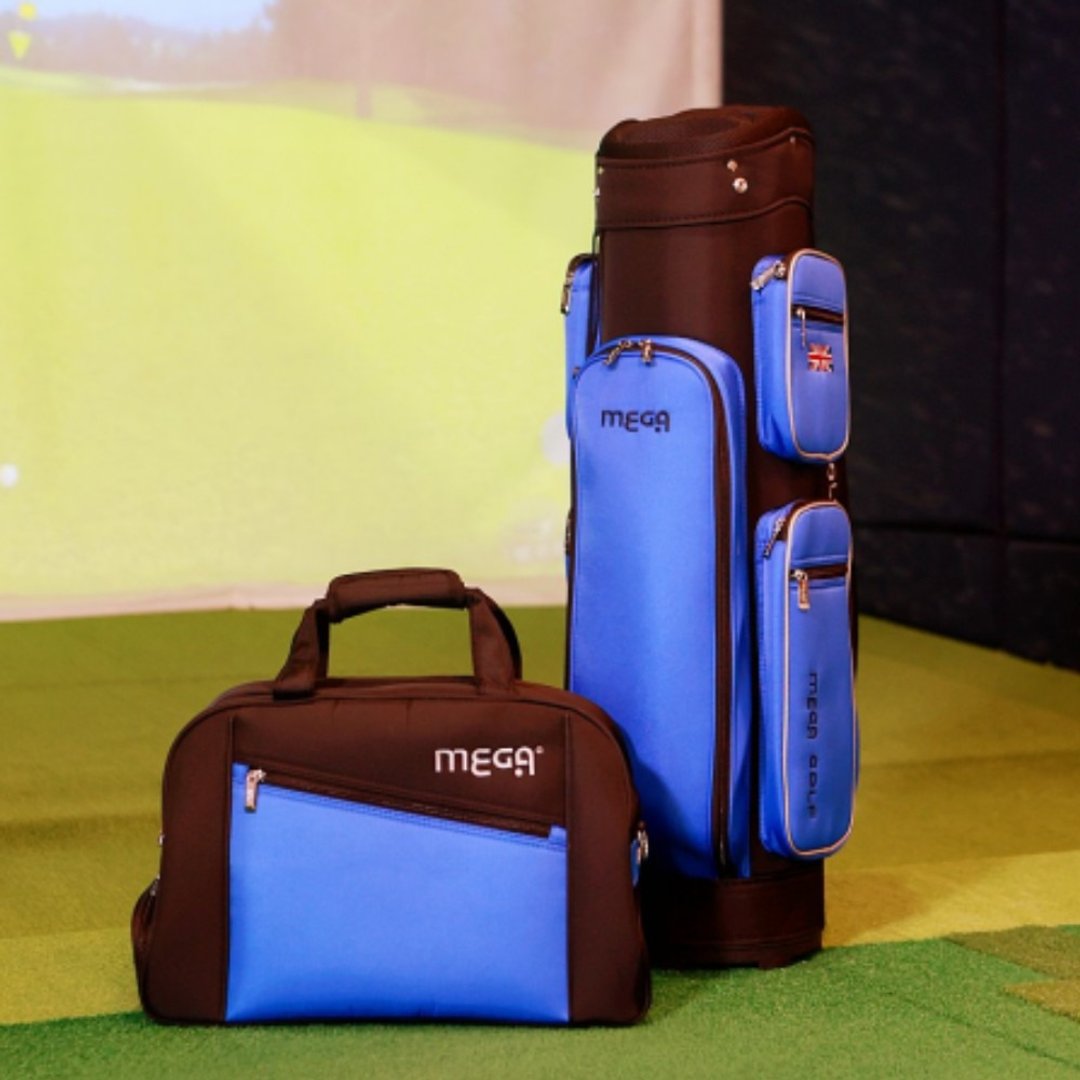 【MEGA GOLF】英伦风轻量九寸口径高尔夫球杆袋 #9266 球袋 - 运动/健身用品 - 其他材质 黑色